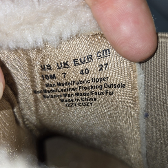 A7. Life Stride Women Ankle‎ Booties Izzy Cozy Size 10M - Picture 5 of 6